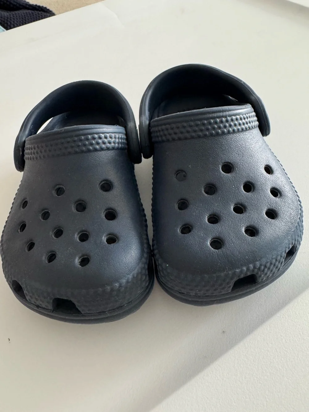 Navy Blue Crocs Shoes